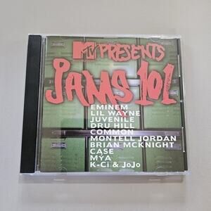 MTV Presents Jams 101 - Various Artists - CD - Eminem Lil Wayne Common - Vtg Y2K